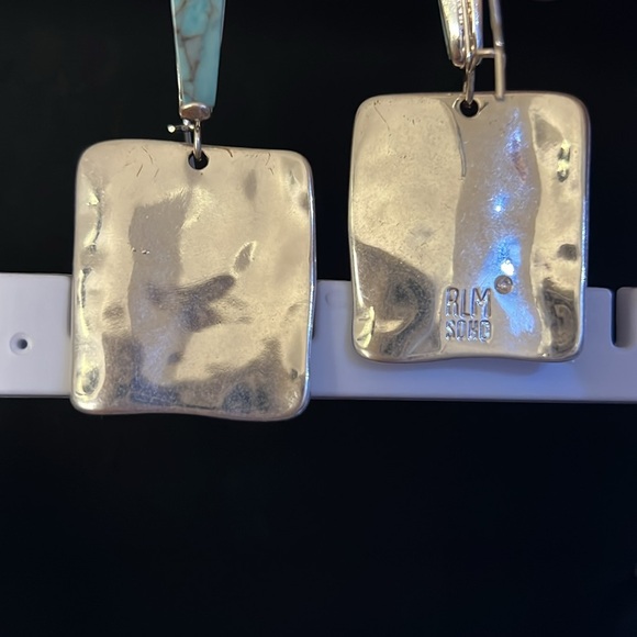 RLM Soho Silver Earrings - Picture 2 of 2